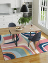 Urban Terrace Collection Area Rug - Venice Square Multi  lifestyle 29