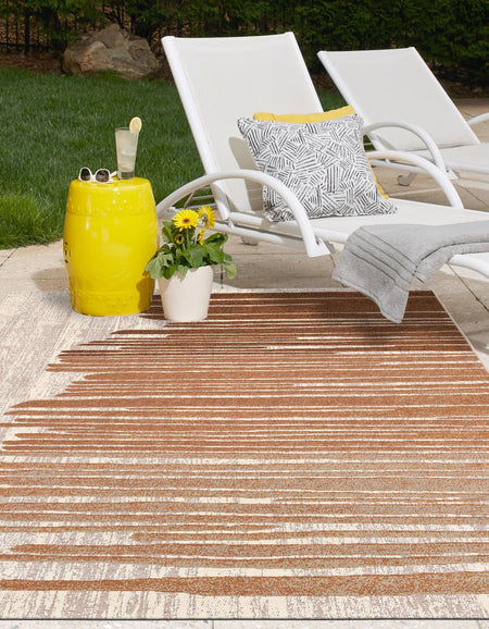 Urban Terrace Collection Area Rug -  Balcony