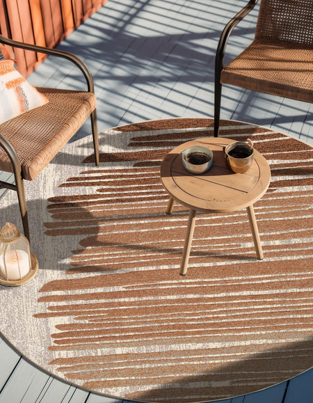 Urban Terrace Collection Area Rug -  Balcony