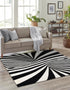 Cyclone Wool Collection Area Rug -  Maelstrom