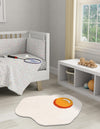 Whimsy Wonders Wool Collection Area Rug -  Dune Round White  lifestyle 2