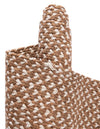 Highland Braided Jute Collection Area Rug - Glenmore (Light Brown) Rectangle Light Brown  lifestyle 8