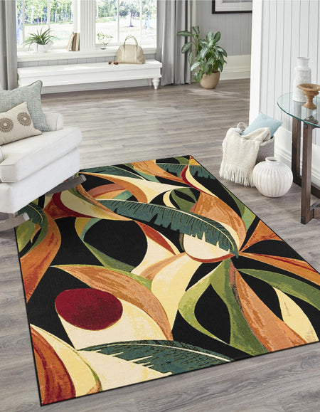 Seaside Blooms Collection Area Rug -  Tivoli