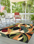 Seaside Blooms Collection Area Rug -  Tivoli