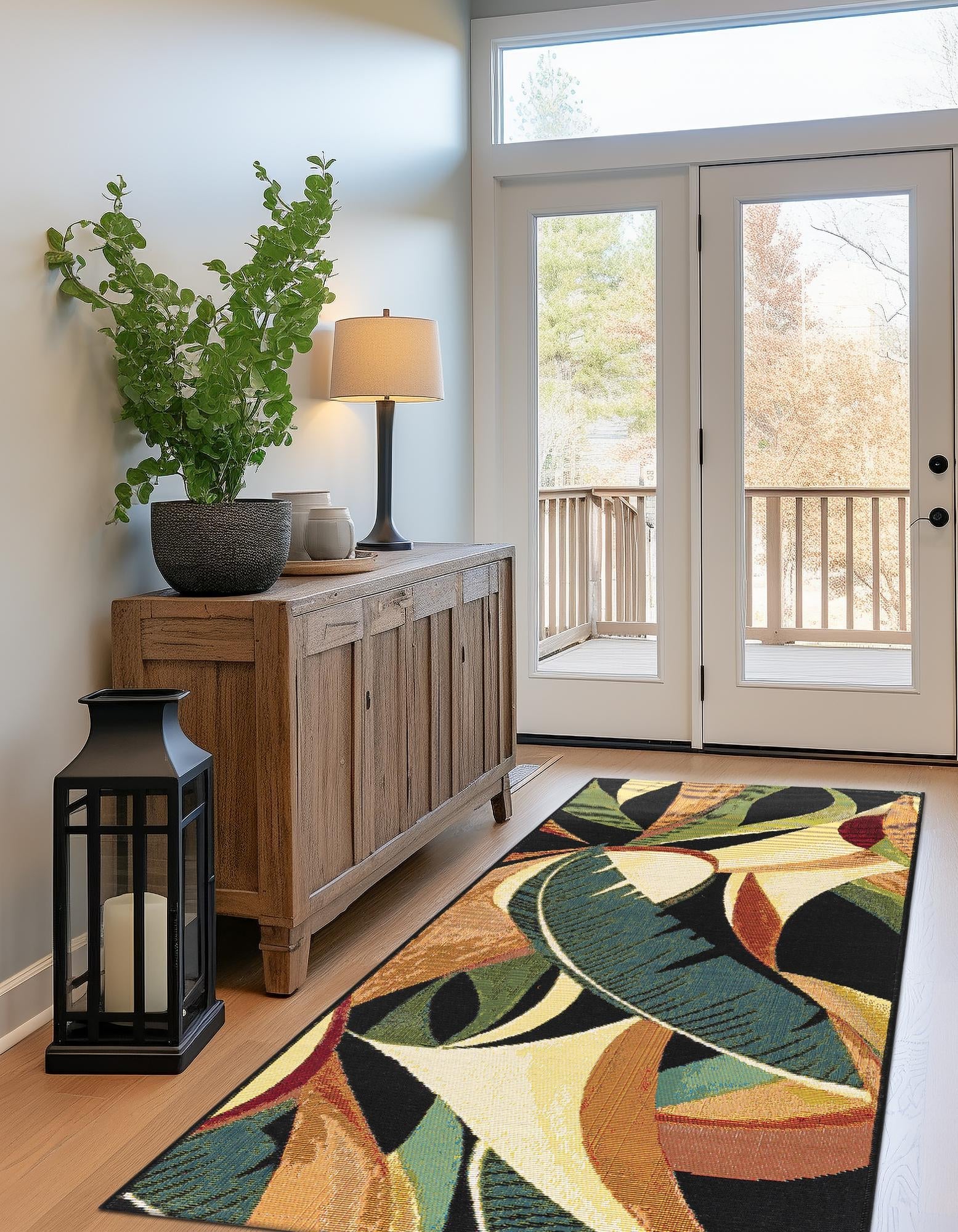 Seaside Blooms Collection Area Rug -  Tivoli