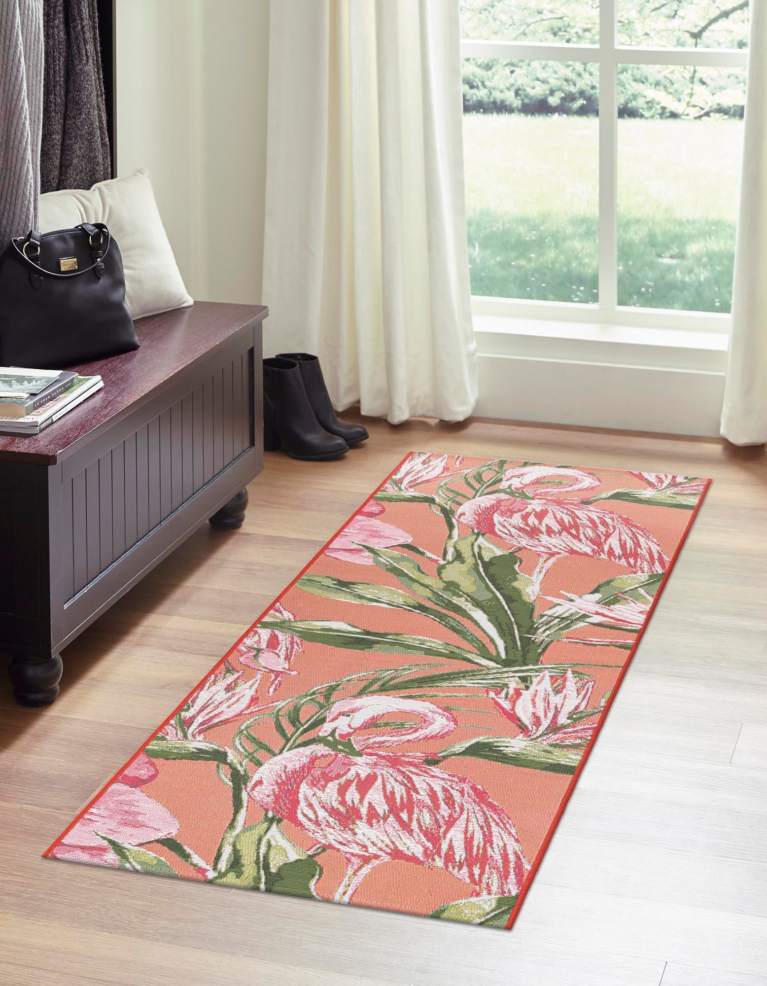 Seaside Blooms Collection Area Rug -  Kyoto