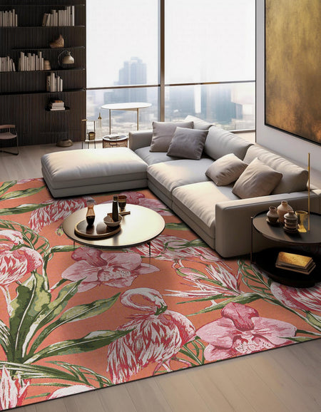 Seaside Blooms Collection Area Rug -  Kyoto