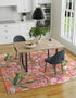 Seaside Blooms Collection Area Rug -  Kyoto