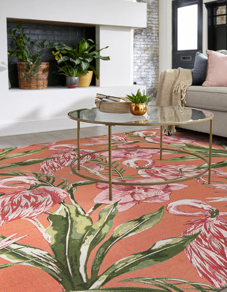 Seaside Blooms Collection Area Rug -  Kyoto