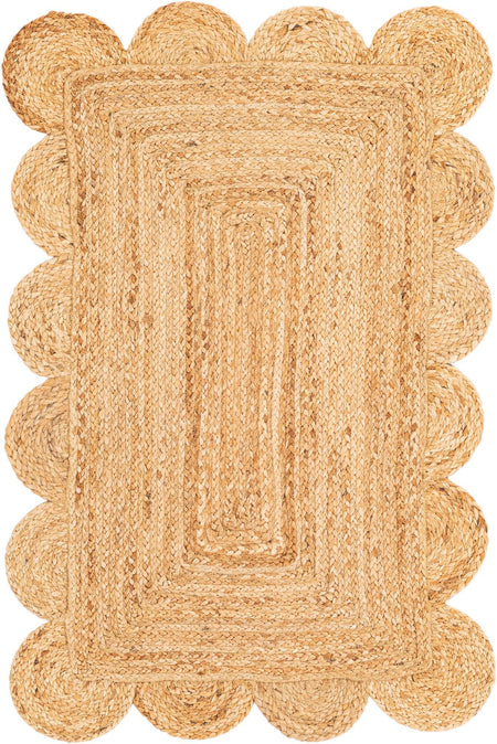 Serenity Braided Jute Collection Area Rug - Mandalay