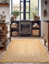 Serenity Braided Jute Collection Area Rug - Mandalay