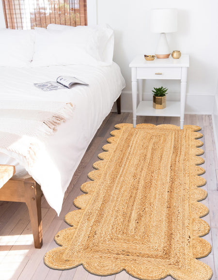 Serenity Braided Jute Collection Area Rug - Mandalay