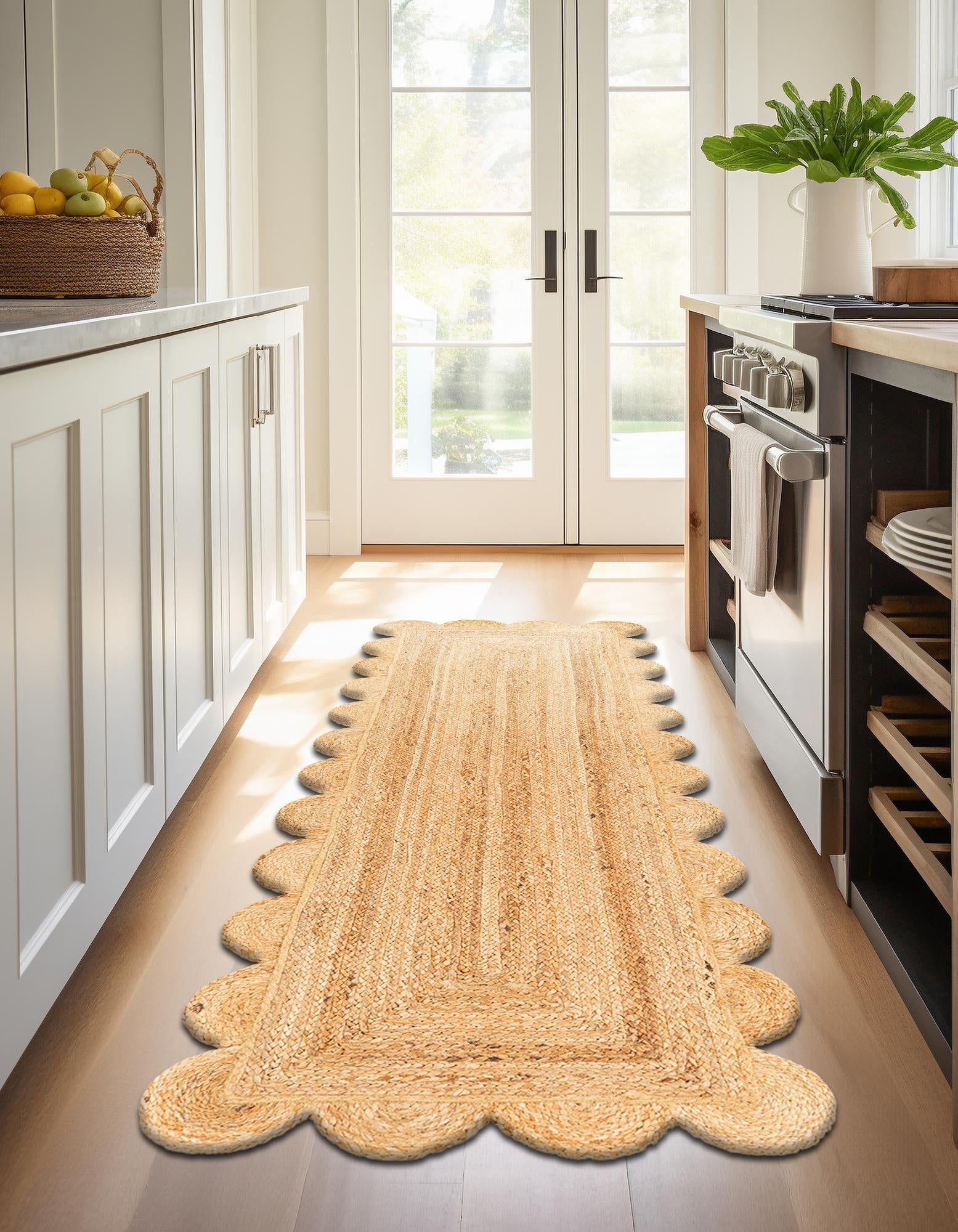 Serenity Braided Jute Collection Area Rug - Mandalay