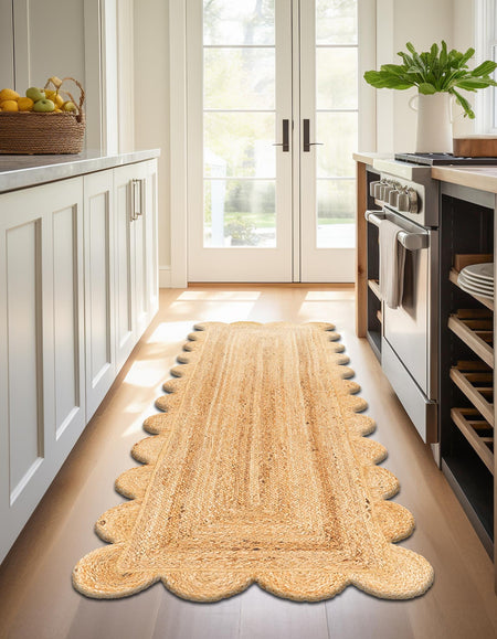 Serenity Braided Jute Collection Area Rug - Mandalay