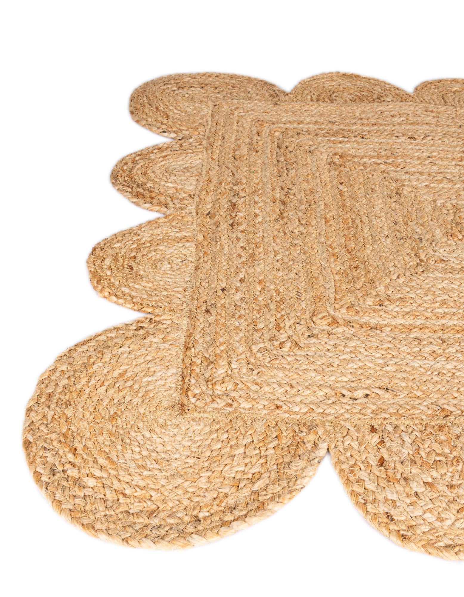 Serenity Braided Jute Collection Area Rug - Mandalay