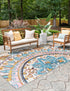 Patio Heritage Collection Area Rug - Tuscany