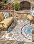 Patio Heritage Collection Area Rug - Tuscany