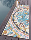 Patio Heritage Collection Area Rug - Tuscany Runner Multi  lifestyle 29