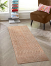 Berkshire Estate Collection Area Rug - Windsor (Cocoa Bean Brown) Runner Cocoa Bean Brown  lifestyle 14