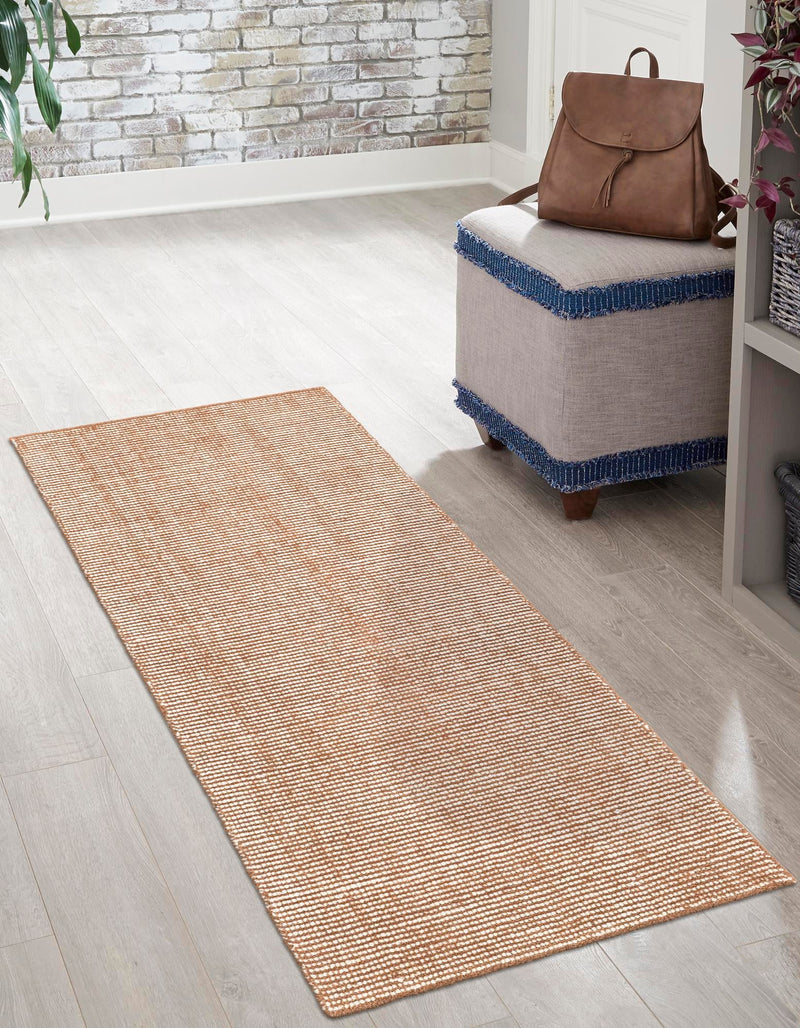 Berkshire Estate Collection Area Rug - Windsor (Cocoa Bean Brown) Runner Cocoa Bean Brown  lifestyle 16