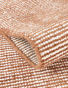 Berkshire Estate Collection Area Rug - Windsor (Cocoa Bean Brown) Runner Cocoa Bean Brown  lifestyle 4