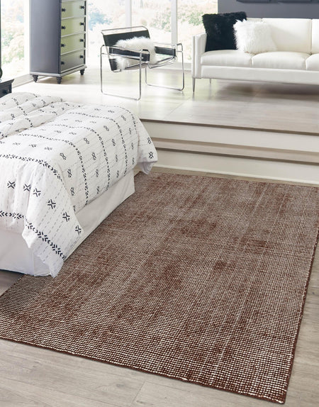 Berkshire Estate Collection Area Rug - Windsor (Mocha Brown)