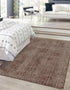 Berkshire Estate Collection Area Rug - Windsor (Mocha Brown)