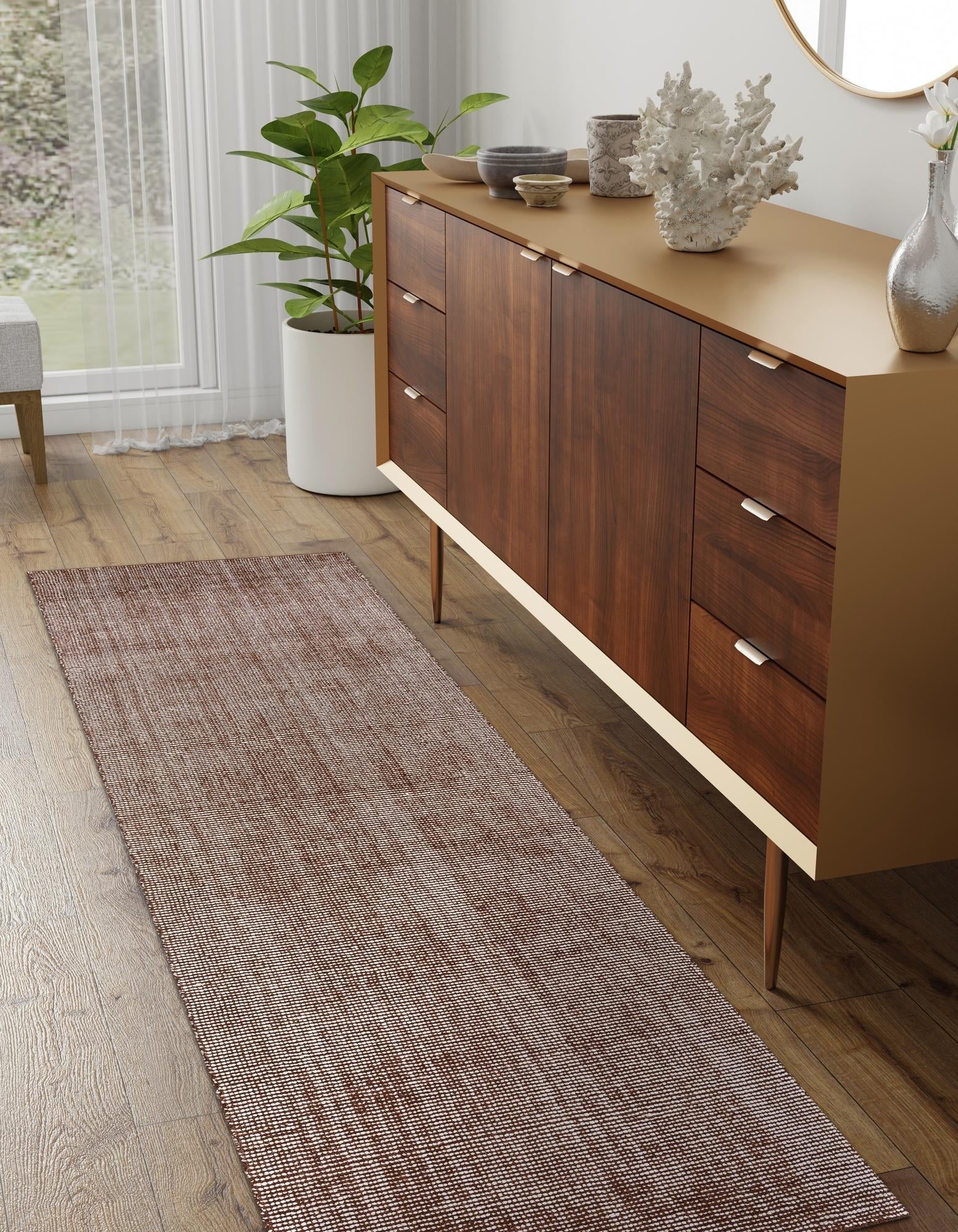 Berkshire Estate Collection Area Rug - Windsor (Mocha Brown)