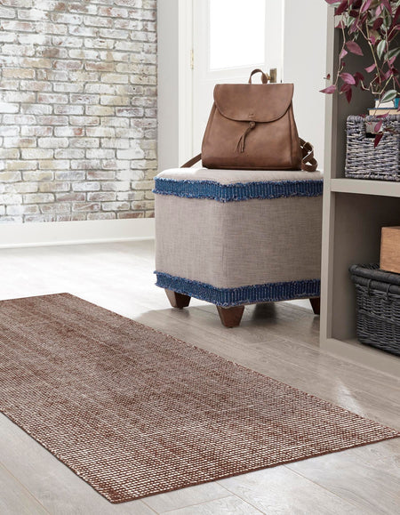 Berkshire Estate Collection Area Rug - Windsor (Mocha Brown)