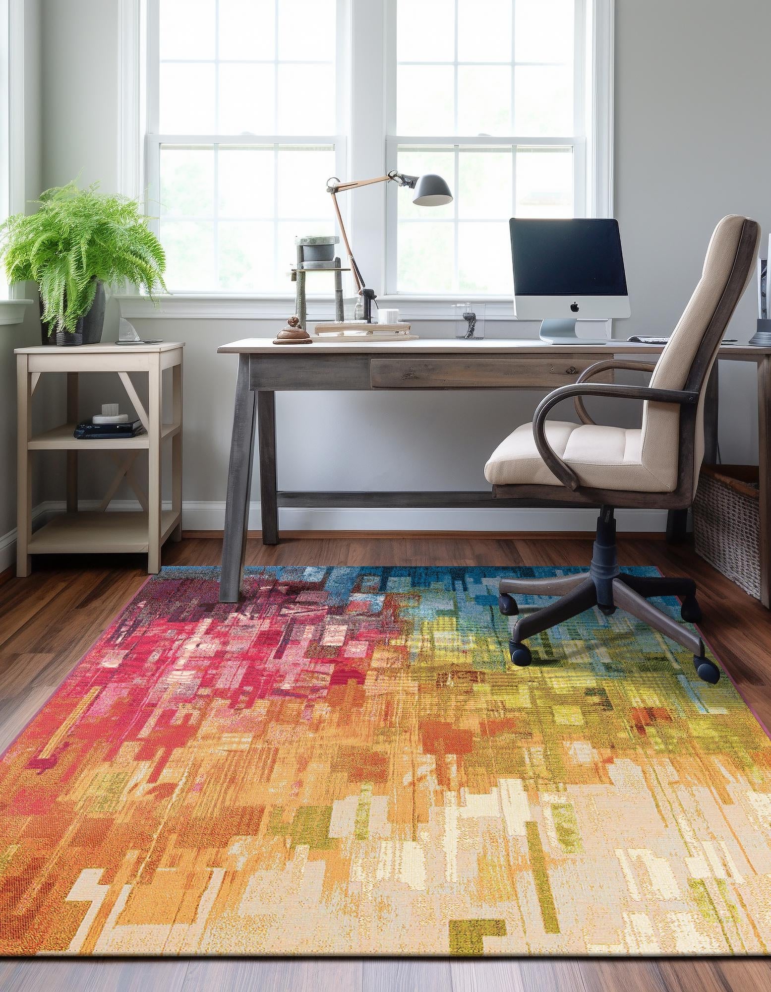 Urban Terrace Collection Area Rug -  Lawn