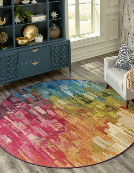 Urban Terrace Collection Area Rug -  Lawn