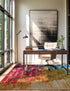 Urban Terrace Collection Area Rug -  Lawn