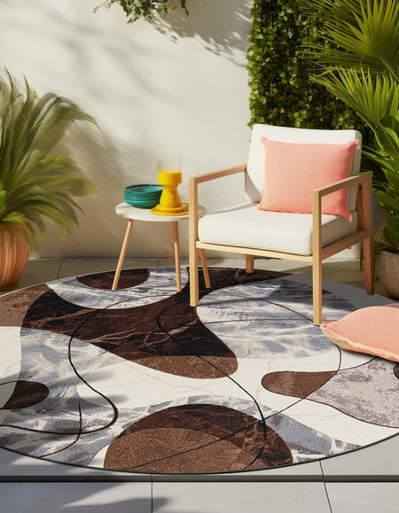 Urban Terrace Collection Area Rug -  Garden