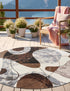 Urban Terrace Collection Area Rug -  Garden