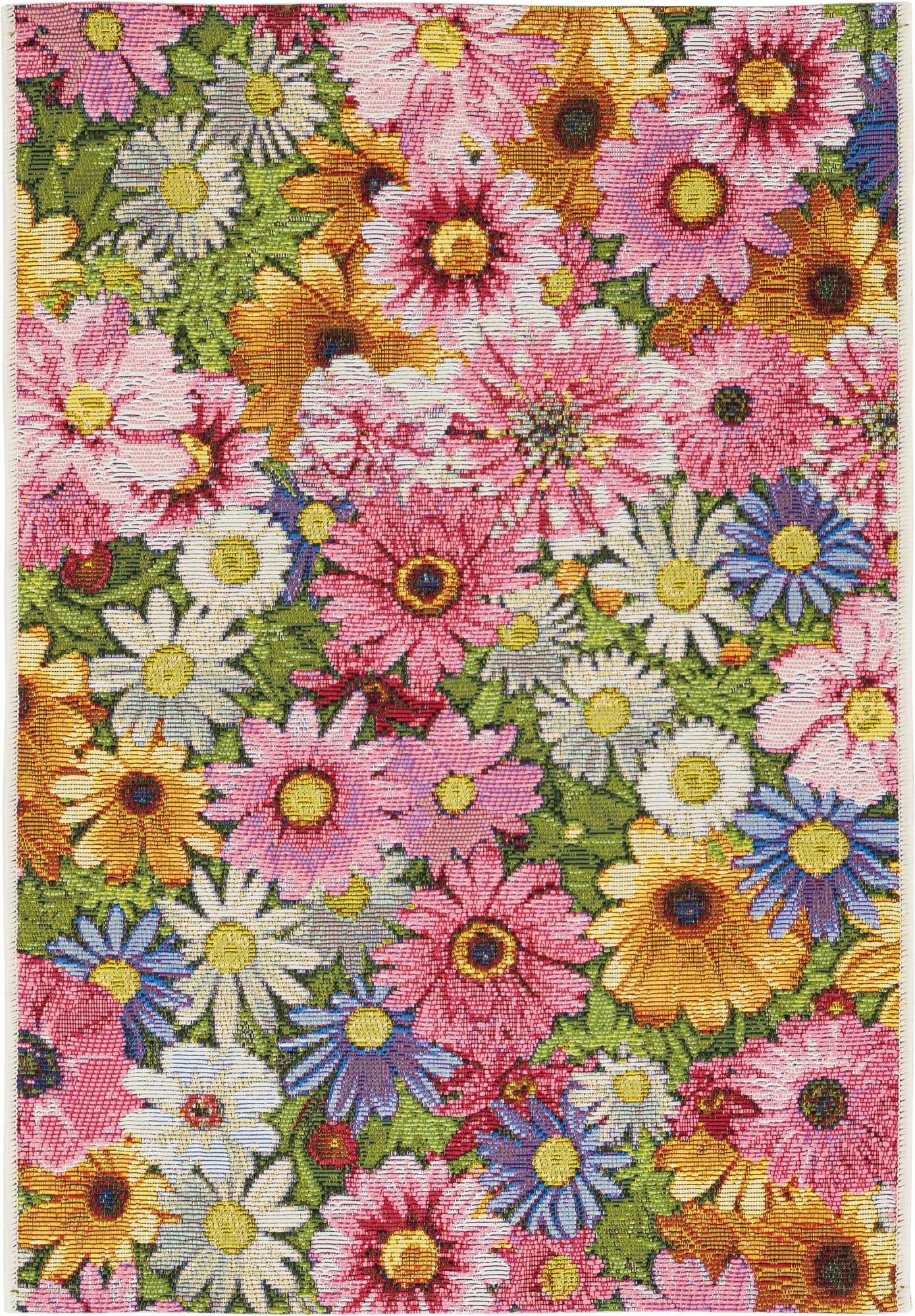 Seaside Blooms Collection Area Rug -  Marseilles