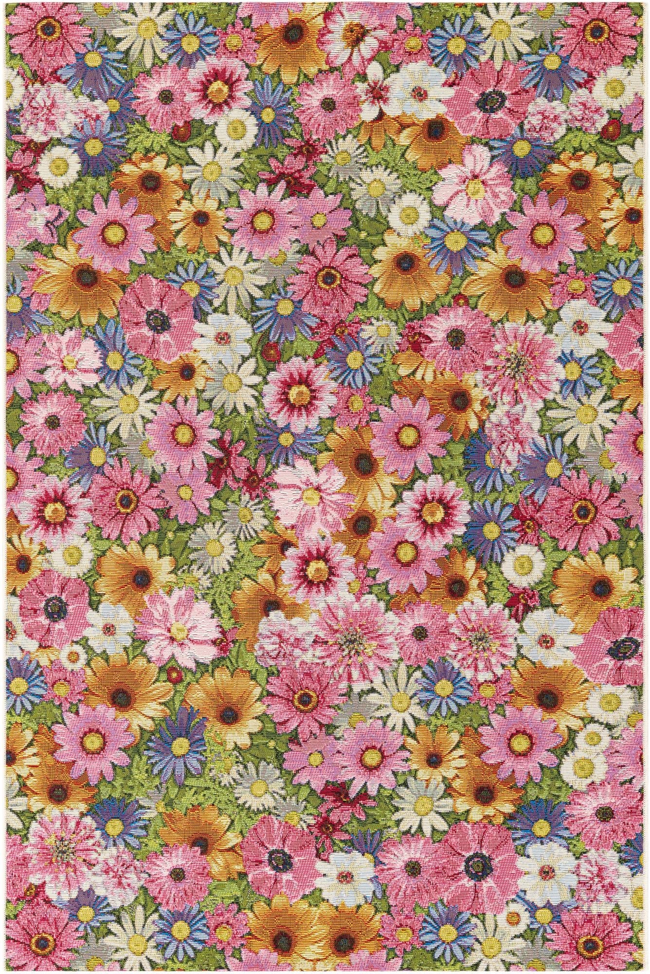 Seaside Blooms Collection Area Rug -  Marseilles