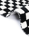 Shepherd's Glen Wool Collection Area Rug - Reykjavik Rectangle Black and White  lifestyle 7