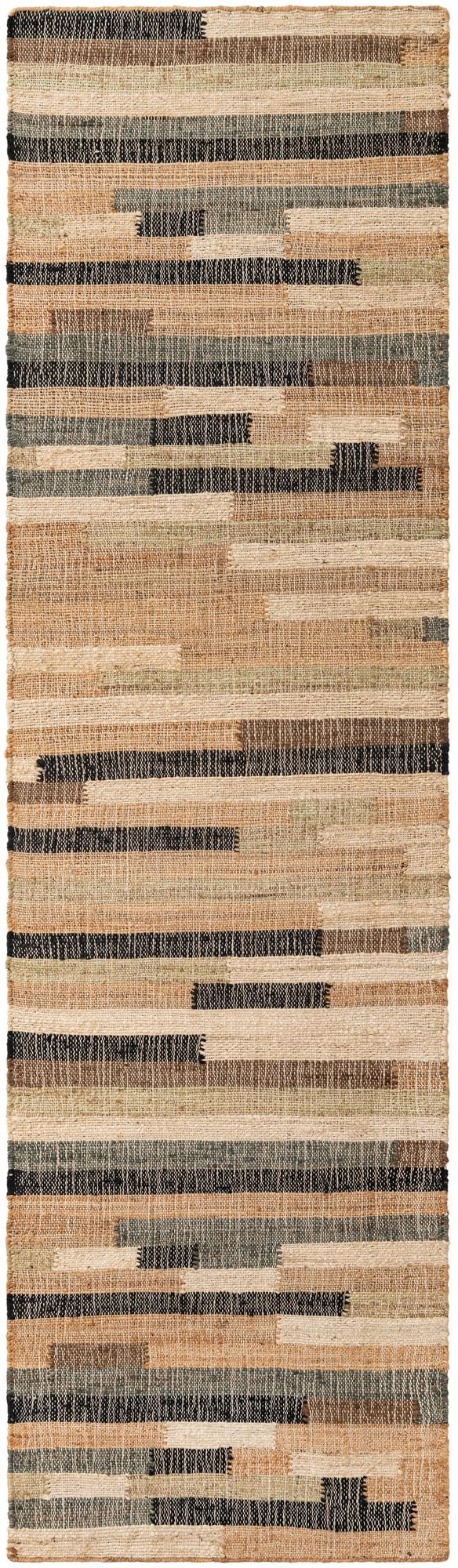 Benares Handwoven Jute Collection Area Rug -  Varanasi