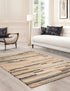 Benares Handwoven Jute Collection Area Rug -  Varanasi