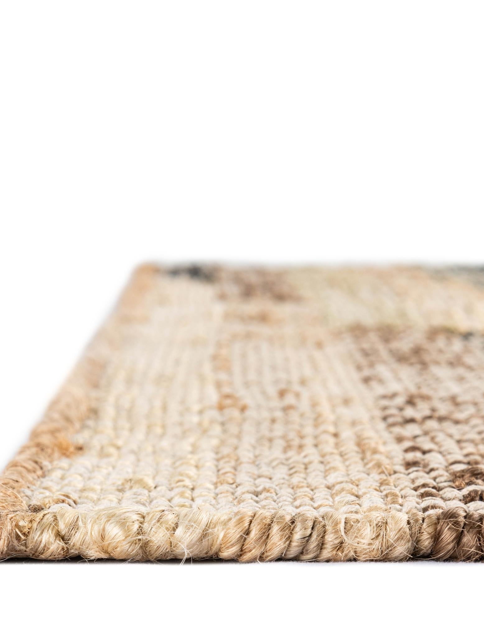 Benares Handwoven Jute Collection Area Rug -  Varanasi