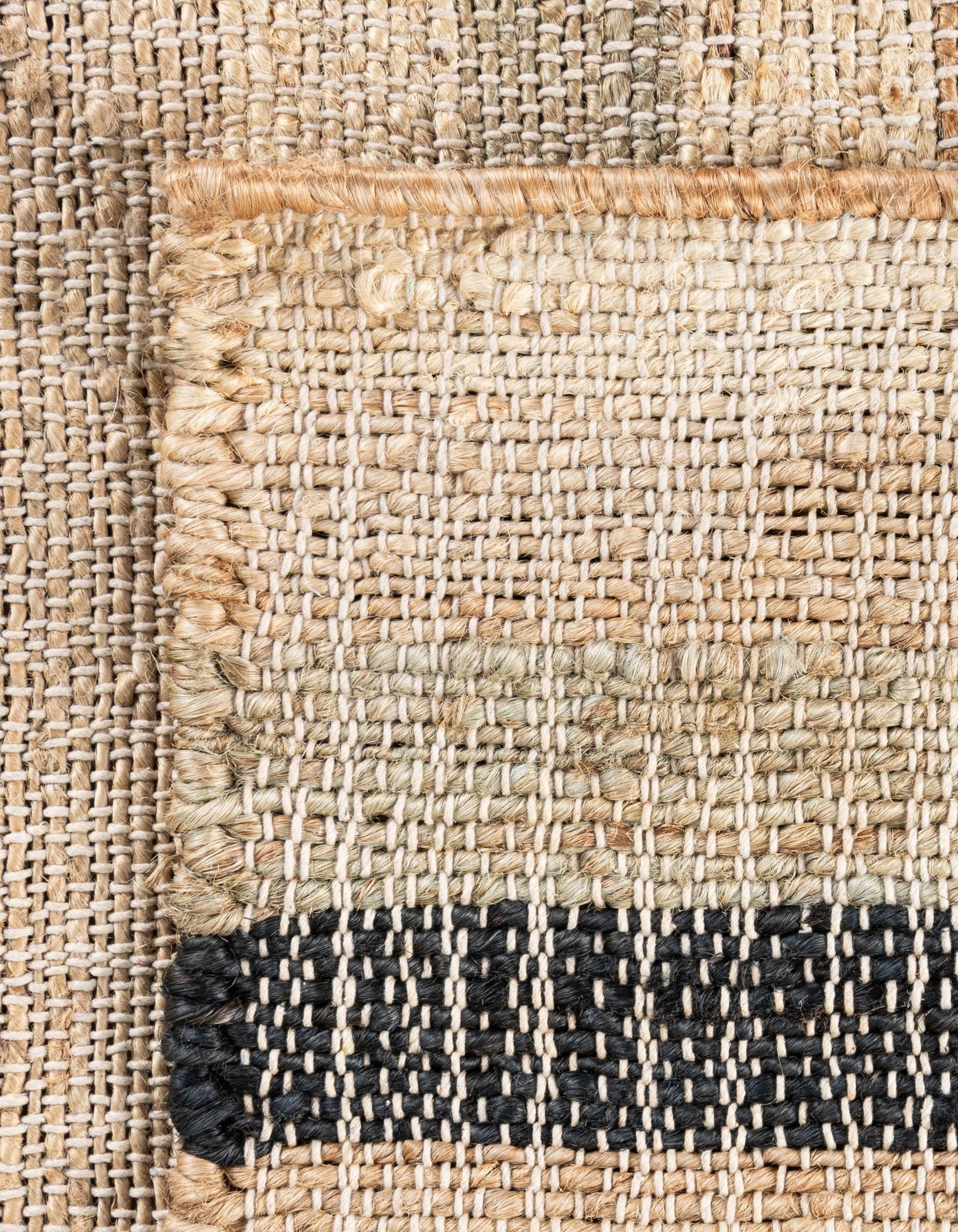 Benares Handwoven Jute Collection Area Rug -  Varanasi