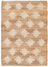 Benares Handwoven Jute Collection Area Rug -  Bodhi