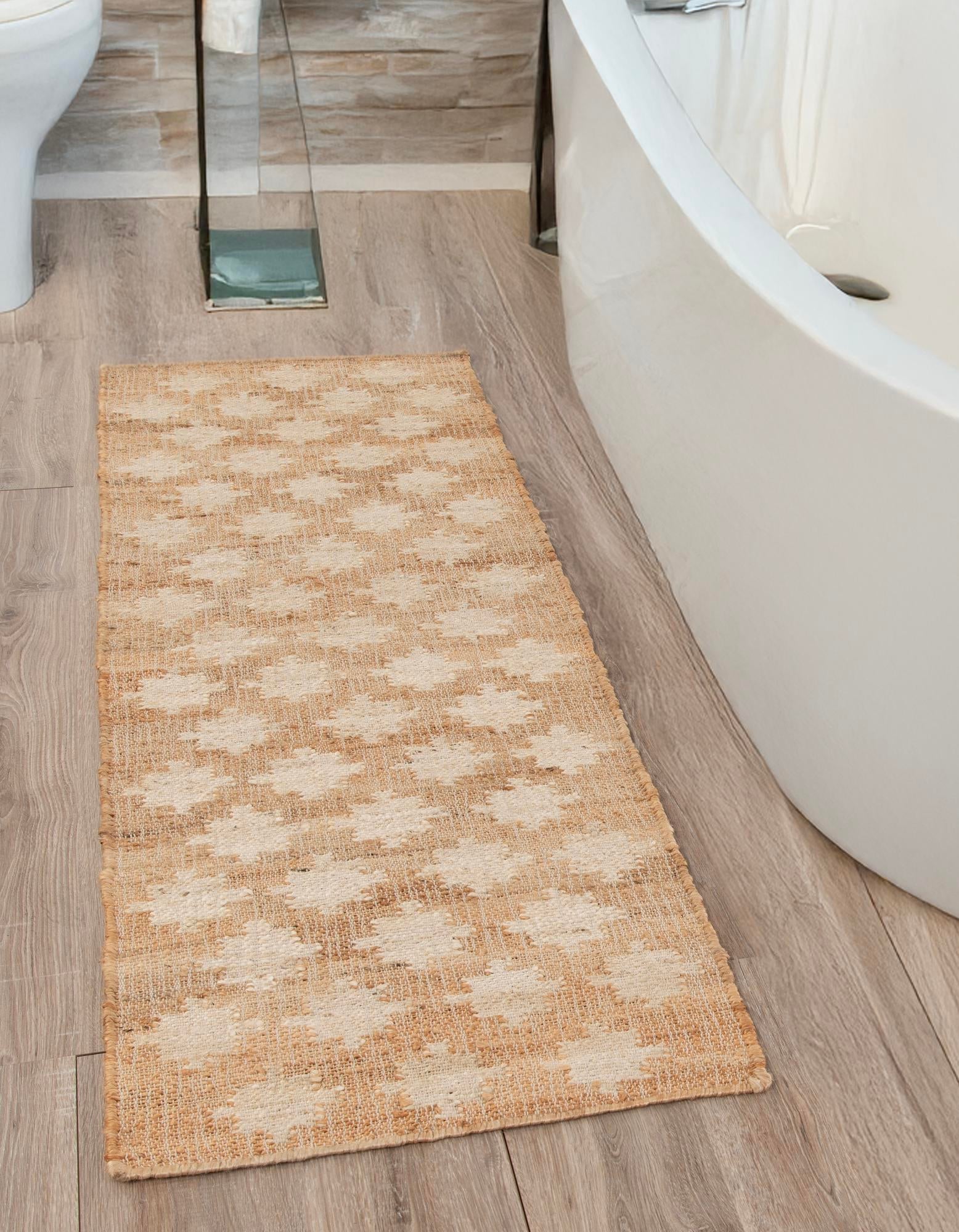 Benares Handwoven Jute Collection Area Rug -  Bodhi