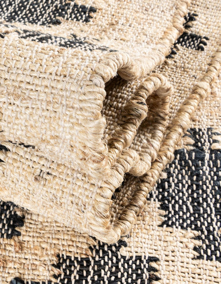 Benares Handwoven Jute Collection Area Rug -  Bodhi