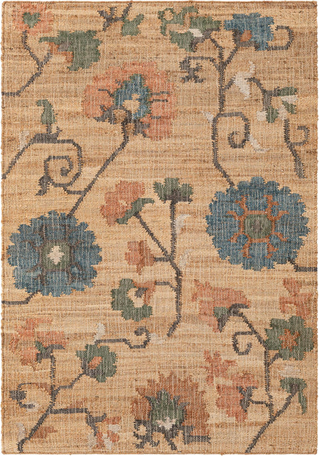 Benares Handwoven Jute Collection Area Rug -  Ramnagar