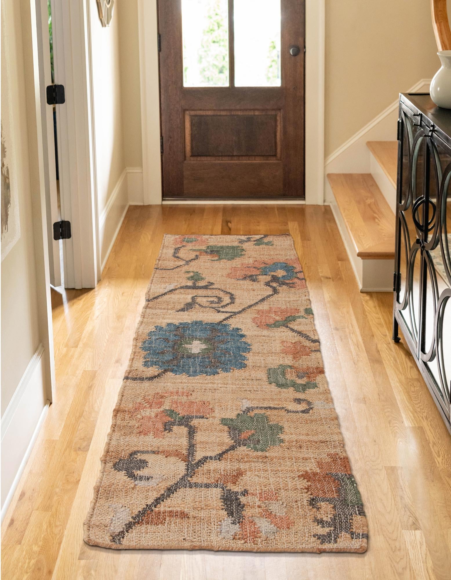 Benares Handwoven Jute Collection Area Rug -  Ramnagar