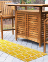 Serene Bay Outdoor Collection Area Rug -  Harbor Runner Yellow  lifestyle 10