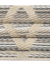 Serene Bay Outdoor Collection Area Rug -  Harbor Runner Ivory and Gray  lifestyle 40